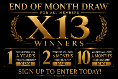 Our End Of Month Draw